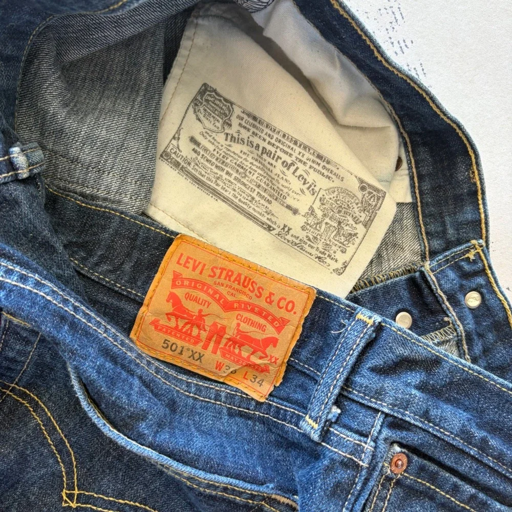 Vintage Levis 501 XX Jeans